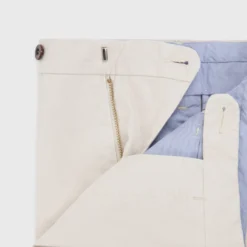 Garment-Dyed Sport Trouser In Stone Lightweight Twill -Chicorya Sales S27264 3