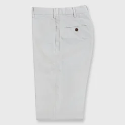 Garment-Dyed Sport Trouser In Fog Lightweight Twill -Chicorya Sales S31757 1