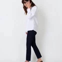 Anaya Popover Shirt In White Poplin 13 Anaya Popover Shirt In White Poplin -Chicorya Sales S36446 4 790f7698 2c81 4b2f b585 c7bdc365ebfd