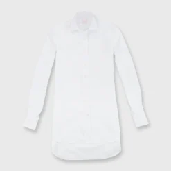 Director Shirt In White Roxford