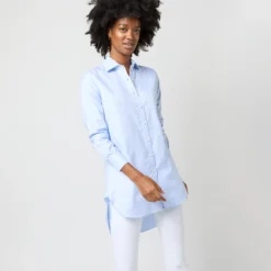 Director Shirt In Sky Blue Roxford -Chicorya Sales S4677 3171