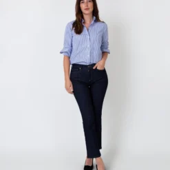 Icon Spread Shirt In Blue Bengal Stripe Poplin 10 Icon Spread Shirt In Blue Bengal Stripe Poplin -Chicorya Sales S52018 3 fdd90a07 f89a 4db0 8869 66a110c815f2
