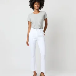 The Hustler Ankle Fray Jean In Fairest Of Them All -Chicorya Sales S54572 1416