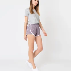 Track Short In Red/Turquoise Pepper Liberty Fabric 11 Track Short In Red/Turquoise Pepper Liberty Fabric -Chicorya Sales S57372 4