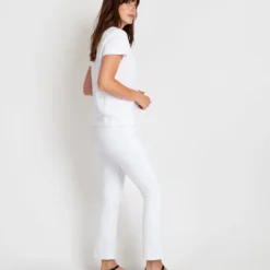 A.P.C. T-Shirt In Chalk/Navy -Chicorya Sales S59482 3