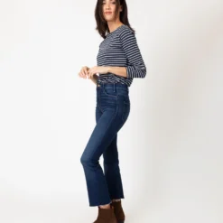 The Hustler Ankle Fray Jean In Home Movies -Chicorya Sales S60227 3