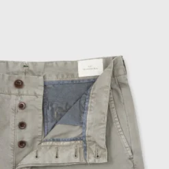 Garment-Dyed Field Pant In Spring Olive Lightweight Twill -Chicorya Sales S61544 3