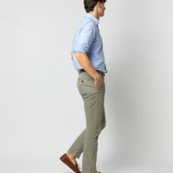 Garment-Dyed Field Pant In Spring Olive Lightweight Twill -Chicorya Sales S61544 7145