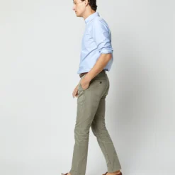 Garment-Dyed Field Pant In Spring Olive Lightweight Twill -Chicorya Sales S61544 7169