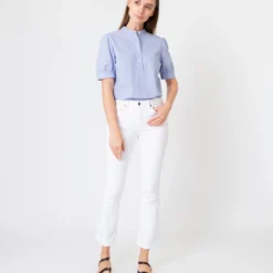 A.P.C. Ilna Blouse In Light Blue 10 A.P.C. Ilna Blouse In Light Blue -Chicorya Sales S61826 3