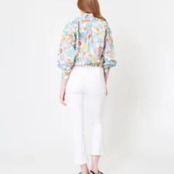Anaya Popover Shirt In Multi Mary Liberty Fabric -Chicorya Sales S62091 5