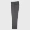 Dress Trouser In Mid-Grey Wool Hopsack -Chicorya Sales S63185 2
