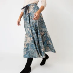 ULLA JOHNSON Makana Skirt In Waimea -Chicorya Sales S65044 5
