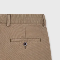 Garment-Dyed Field Pant In British Khaki Canvas -Chicorya Sales S65683 3