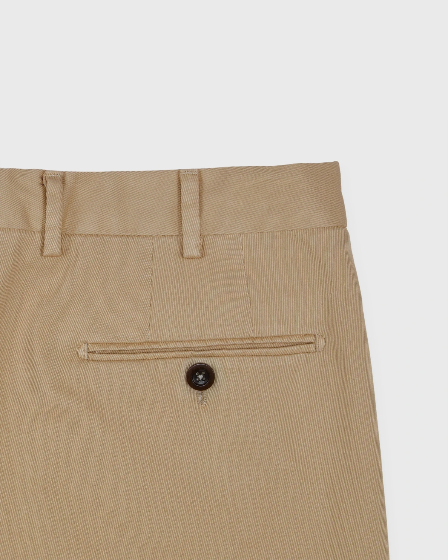 Garment-Dyed Sport Trouser In Khaki High Ridge Twill 5 Garment-Dyed Sport Trouser In Khaki High Ridge Twill - Image 3
