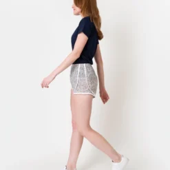 Track Short In Pink/Blue Simpson Trust Liberty Fabric -Chicorya Sales S66238 3