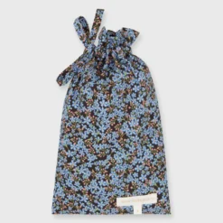 Track Short In Light Blue/Coral Star Anise Liberty Fabric -Chicorya Sales S66248 6