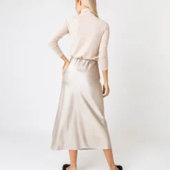 Mare Slip Skirt In Birch Silk 13 Mare Slip Skirt In Birch Silk -Chicorya Sales S67278 4