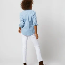 Western Shirt In Extra Lightwash Denim 14 Western Shirt In Extra Lightwash Denim -Chicorya Sales S67299 3 178a7a16 c10e 45b8 a541 65158fc823e7