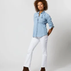 Western Shirt In Extra Lightwash Denim 16 Western Shirt In Extra Lightwash Denim -Chicorya Sales S67299 6 624a6c57 d851 40bf 8cf4 99e996df40be