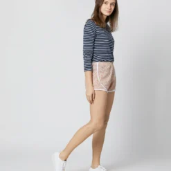 Track Short In Pink/Green Hannah Rose Liberty Fabric 10 Track Short In Pink/Green Hannah Rose Liberty Fabric -Chicorya Sales S70485 5791