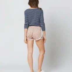 Track Short In Pink/Green Hannah Rose Liberty Fabric 11 Track Short In Pink/Green Hannah Rose Liberty Fabric -Chicorya Sales S70485 5799