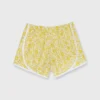 Track Short In Yellow D'Anjo Sky Liberty Fabric -Chicorya Sales S70486 1