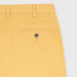 Garment-Dyed Sport Trouser In Golden Wheat Lightweight Twill -Chicorya Sales S71014 291