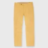 Garment-Dyed Sport Trouser In Golden Wheat Lightweight Twill 1 Garment-Dyed Sport Trouser In Golden Wheat Lightweight Twill -Chicorya Sales S71014 65