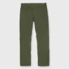 Garment-Dyed Sport Trouser In Spruce Lightweight Twill -Chicorya Sales S71015 36