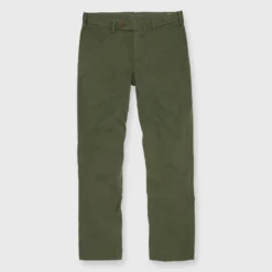 Garment-Dyed Sport Trouser In Spruce Lightweight Twill