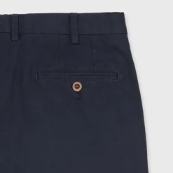 Garment-Dyed Sport Trouser In Navy Lightweight Twill 7 Garment-Dyed Sport Trouser In Navy Lightweight Twill -Chicorya Sales S71016 282