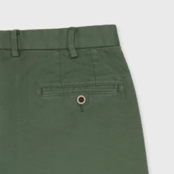 Garment-Dyed Sport Trouser In Fir High Ridge Twill -Chicorya Sales S71017 278