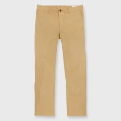 Garment-Dyed Field Pant In British Khaki Lightweight Twill