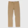 Sport Trouser In British Khaki Cotton/Cashmere Twill 1 Sport Trouser In British Khaki Cotton/Cashmere Twill -Chicorya Sales S71019 56