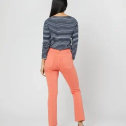 The Hustler Ankle Fray Jean In Persimmon -Chicorya Sales S71119 2568
