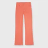 The Hustler Ankle Fray Jean In Persimmon -Chicorya Sales S71119 8