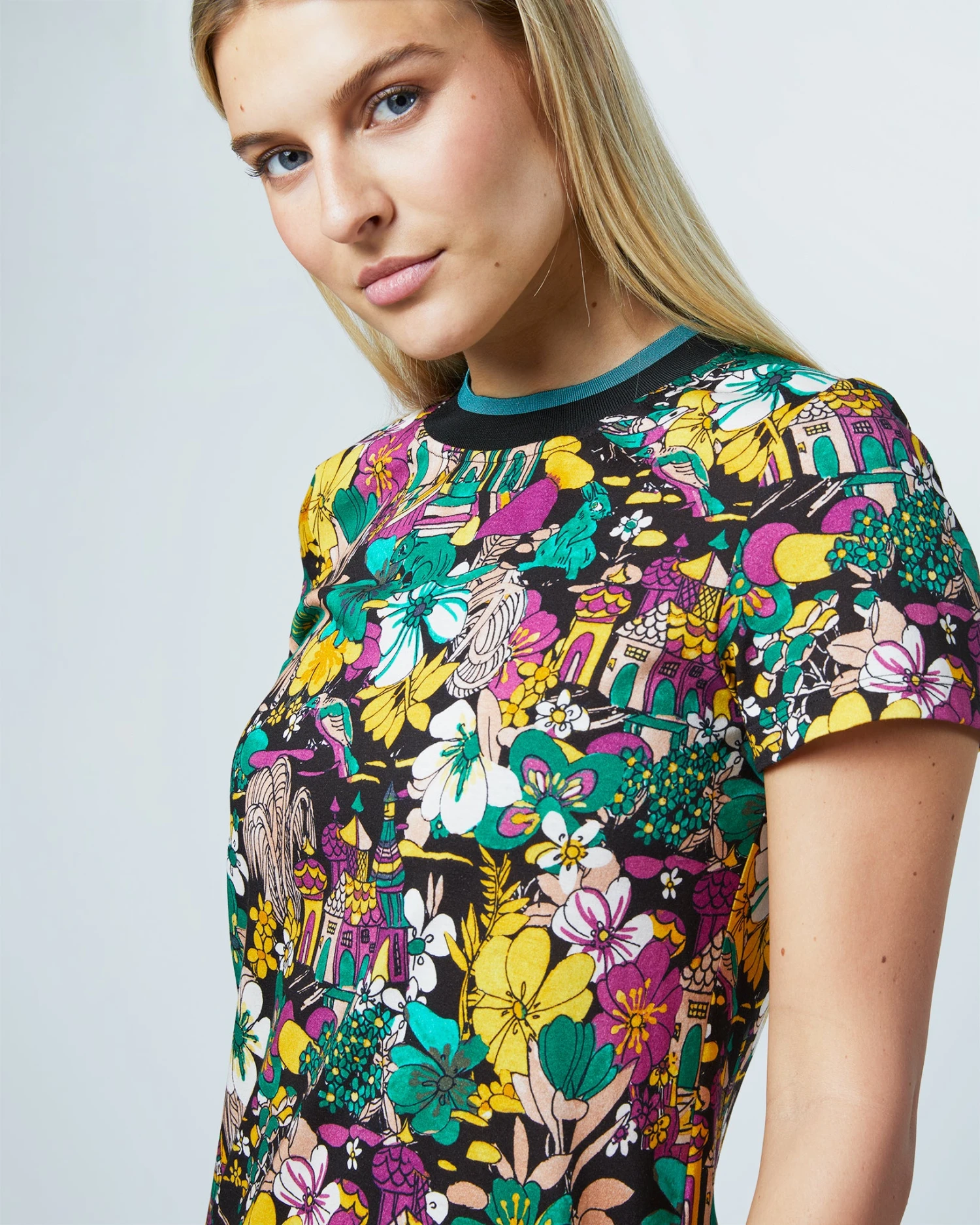 Sporty Swing Dress In Temples Jersey 4 Sporty Swing Dress In Temples Jersey - Image 2