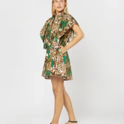 Scooter Dress In Anemone Pink Summer Popeline -Chicorya Sales S71237 706