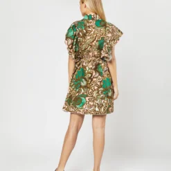 Scooter Dress In Anemone Pink Summer Popeline -Chicorya Sales S71237 710