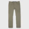 Sport Trouser In Taupe Stretch Silkochino -Chicorya Sales S71252 162