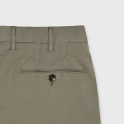 Sport Trouser In Taupe Stretch Silkochino -Chicorya Sales S71252 179
