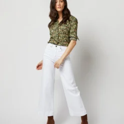 Western Shirt In Hunter Multi Strawberry Thief Liberty Fabric 17 Western Shirt In Hunter Multi Strawberry Thief Liberty Fabric -Chicorya Sales S71391 1202