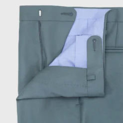 Dress Trouser In Sage Midweight Twill -Chicorya Sales S71683 230