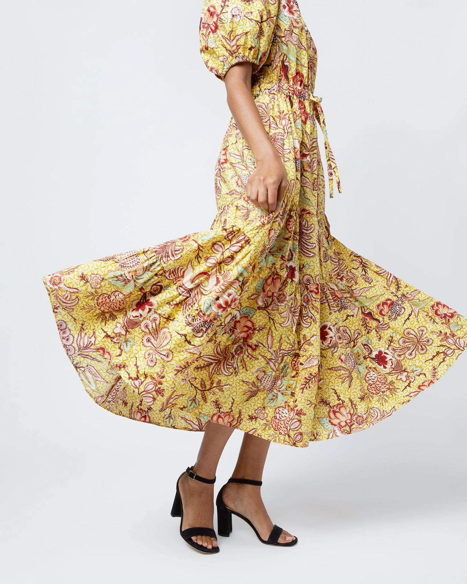 ULLA JOHNSON Olina Dress In Calla Lily 7 ULLA JOHNSON Olina Dress In Calla Lily - Image 5