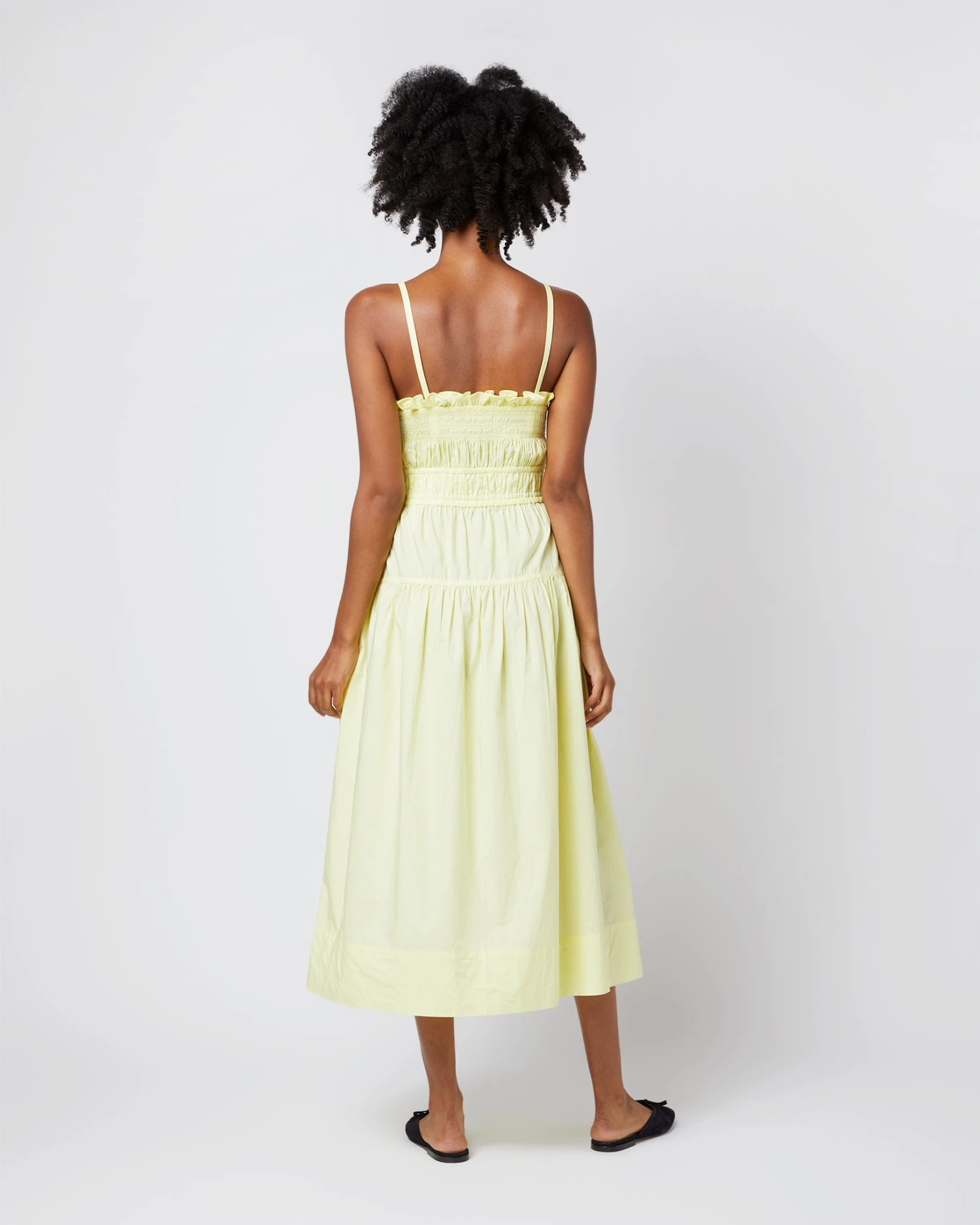 ULLA JOHNSON Lisbet Dress In Lemon Quartz 6 ULLA JOHNSON Lisbet Dress In Lemon Quartz - Image 4