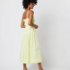 ULLA JOHNSON Lisbet Dress In Lemon Quartz 13 ULLA JOHNSON Lisbet Dress In Lemon Quartz -Chicorya Sales S72101 24