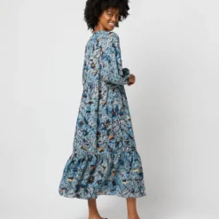 ULLA JOHNSON Iona Dress In Morning Glory -Chicorya Sales S72105 181