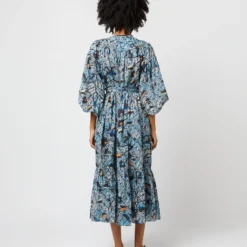 ULLA JOHNSON Iona Dress In Morning Glory -Chicorya Sales S72105 202