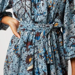 ULLA JOHNSON Iona Dress In Morning Glory -Chicorya Sales S72105 283